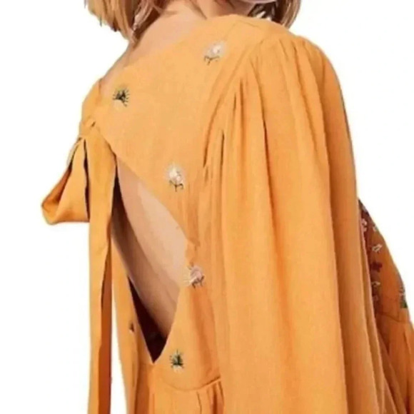 Free People Rhiannon Embroidered Mini Dress - Picture 4 of 9